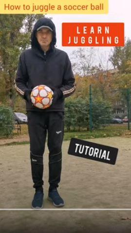 Easy juggling tutorial by Borinho. Best Football Skills.