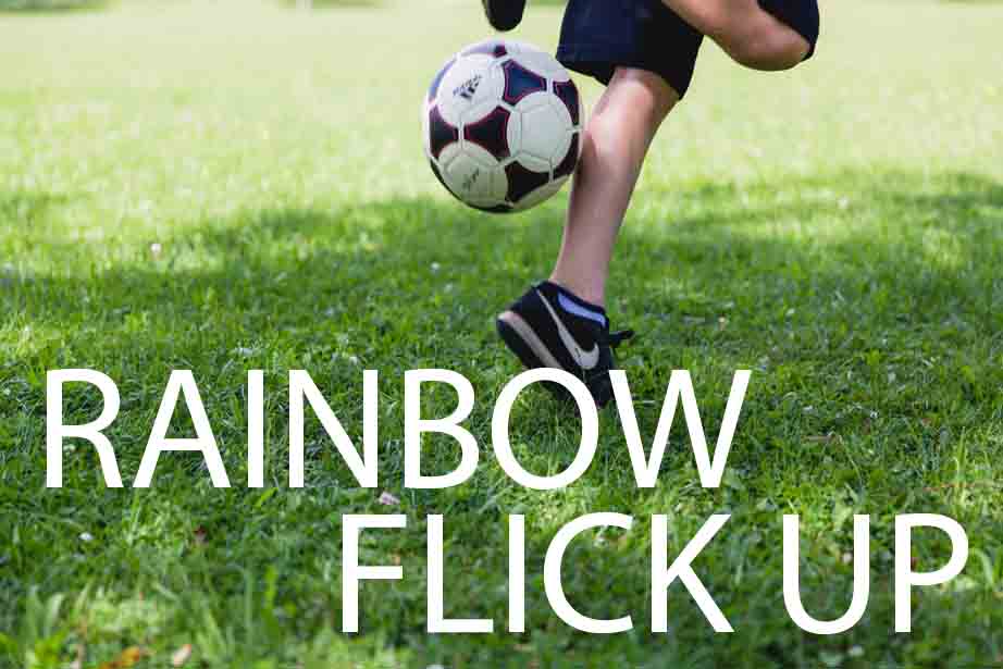 Rainbow Flick Up. Best Football Skills.