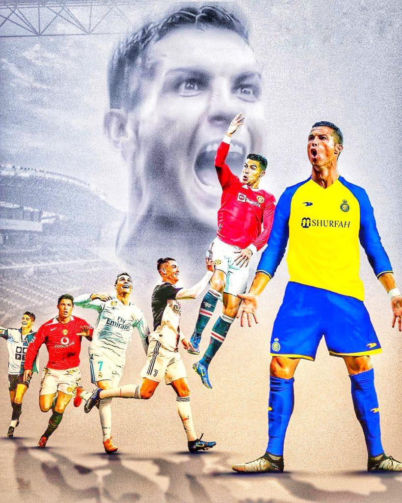 Cristiano Ronaldo scored the most goals in the history of football